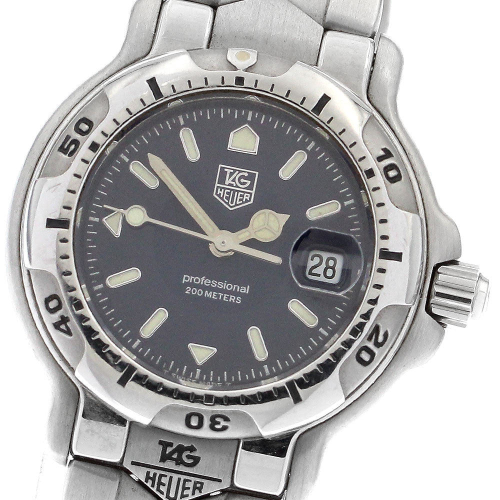 TAG HEUER 6000 Series Professional 200 WH1315-K1 Date Quartz Ladies Watch_902887