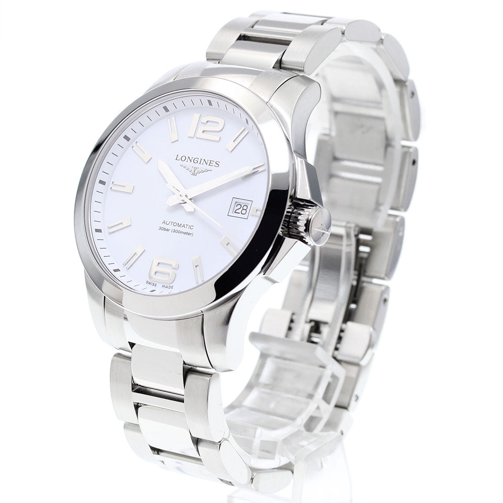 LONGINES Conquest L3.776.4 Date white Dial Automatic Men's Watch_902894