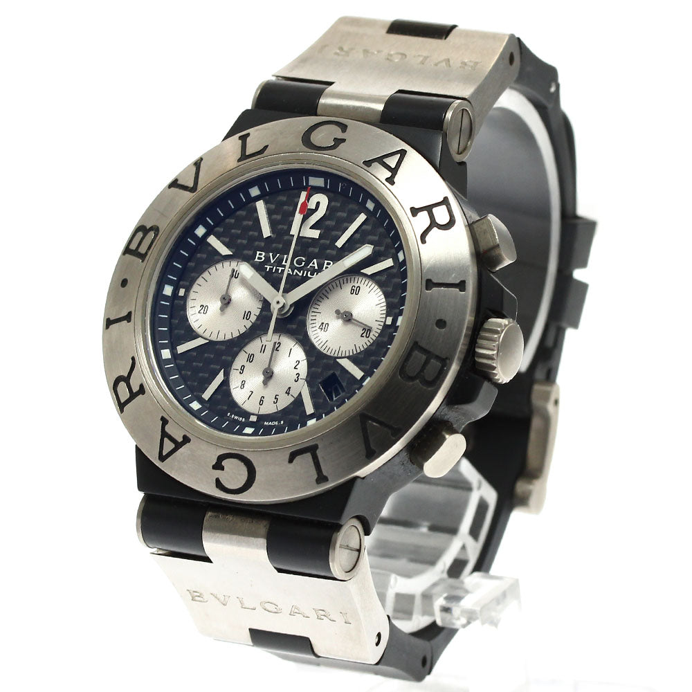 BVLGARI Diagono Titanium TI44TACH Chronograph Automatic Men's Watch_902911
