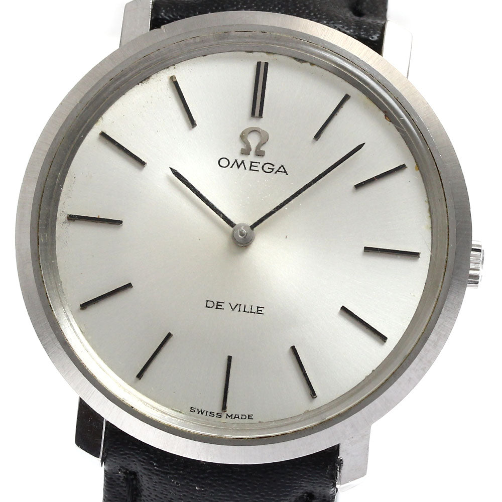OMEGA De Ville 111.077 Cal.620 Silver Dial Hand Winding Men's Watch_902912