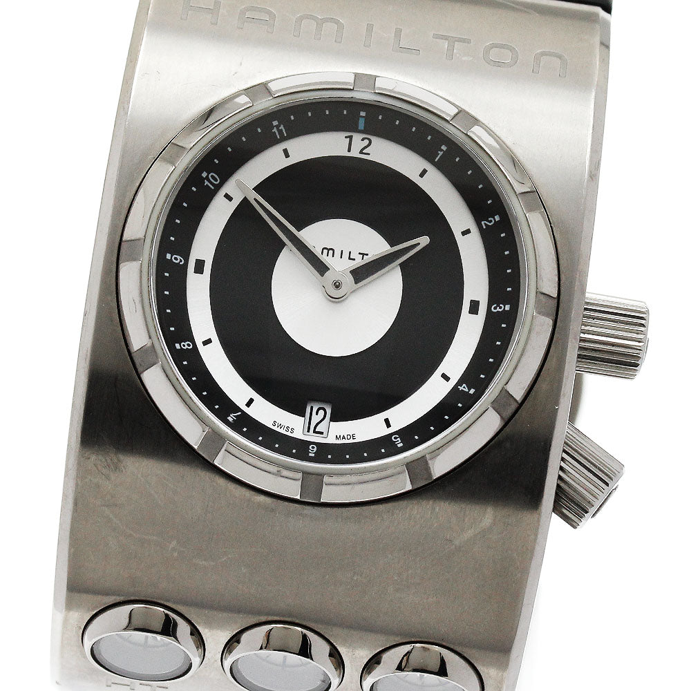 HAMILTON X-01 2001 Space Journey Limited 2001 H515910 Black / Silver Dial Quartz Men's Watch_902915