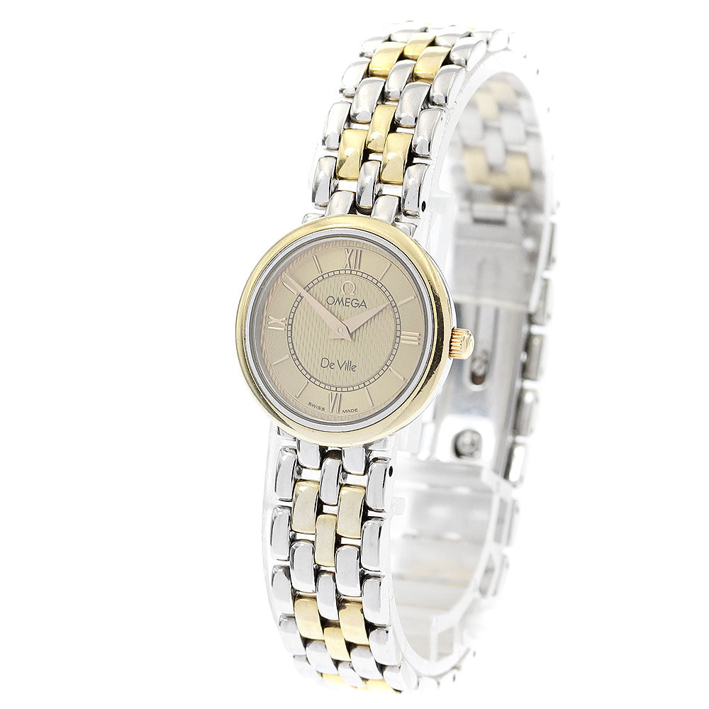 OMEGA De Ville 7374.11 gold Dial Quartz Ladies Watch_902925