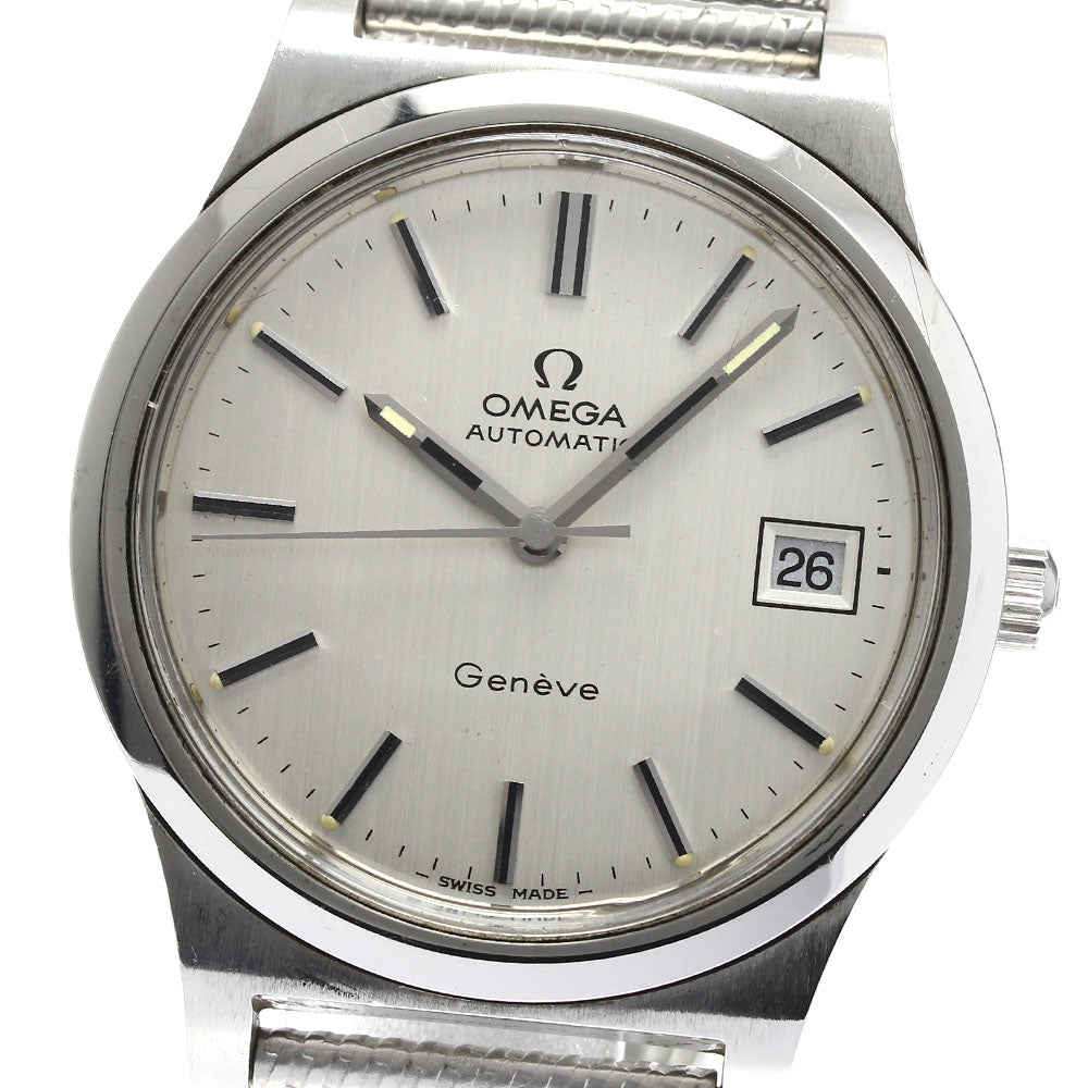 OMEGA Geneve 166.0168 Date Cal.1012 Silver Dial Automatic Men's Watch_902931