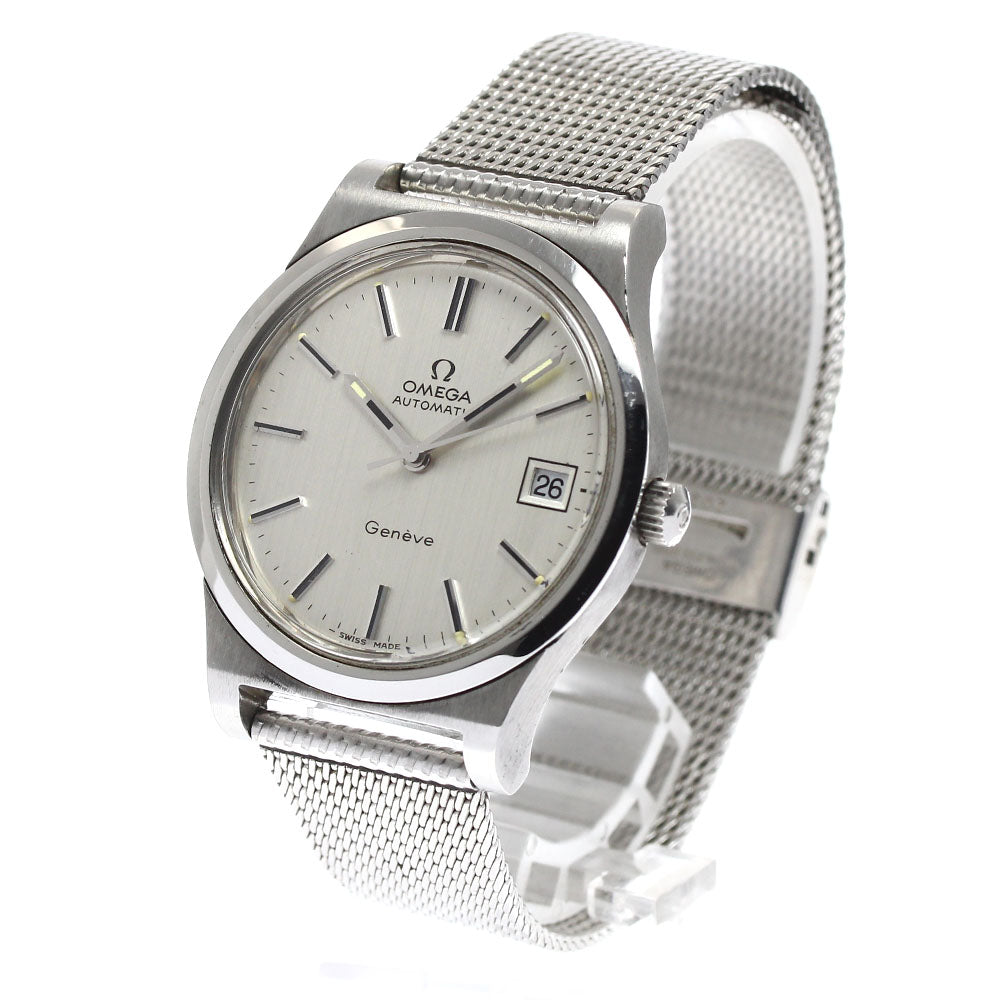 OMEGA Geneve 166.0168 Date Cal.1012 Silver Dial Automatic Men's Watch_902931