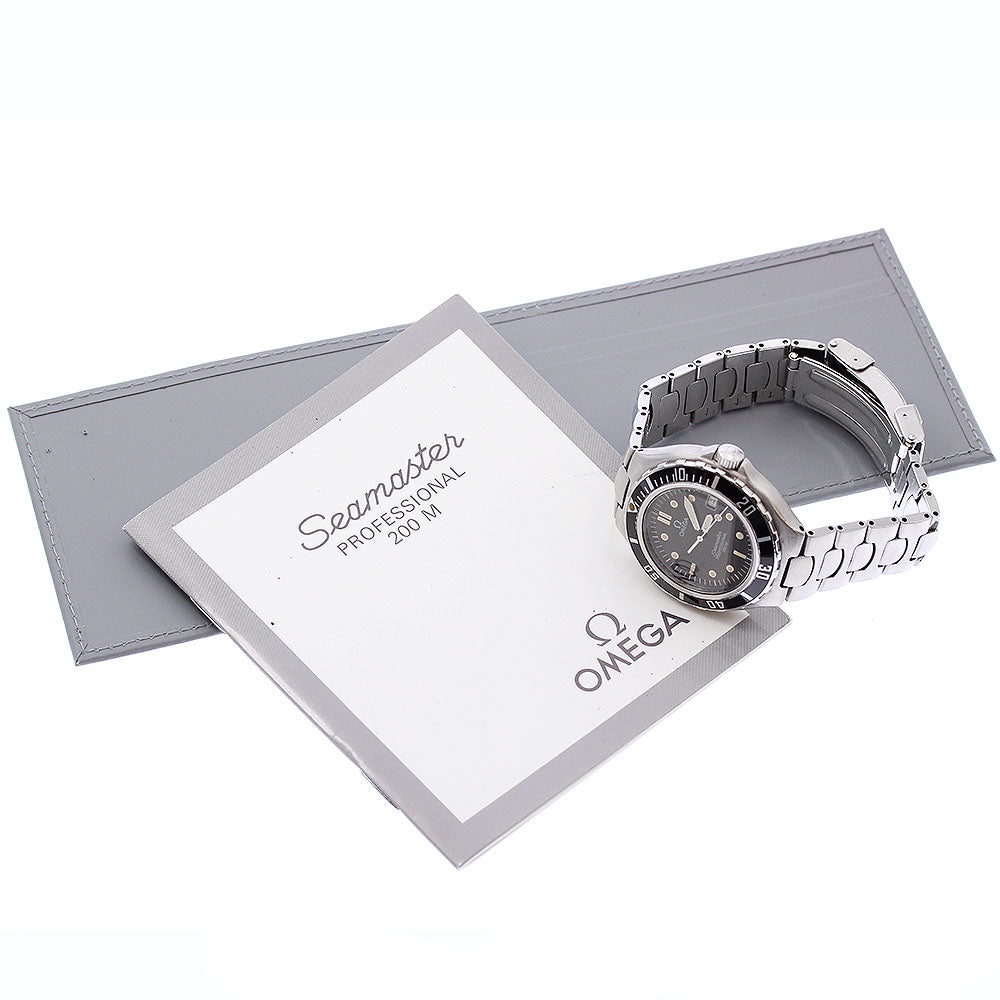 OMEGA Seamaster200 Date black Dial Quartz Men's Watch_902932
