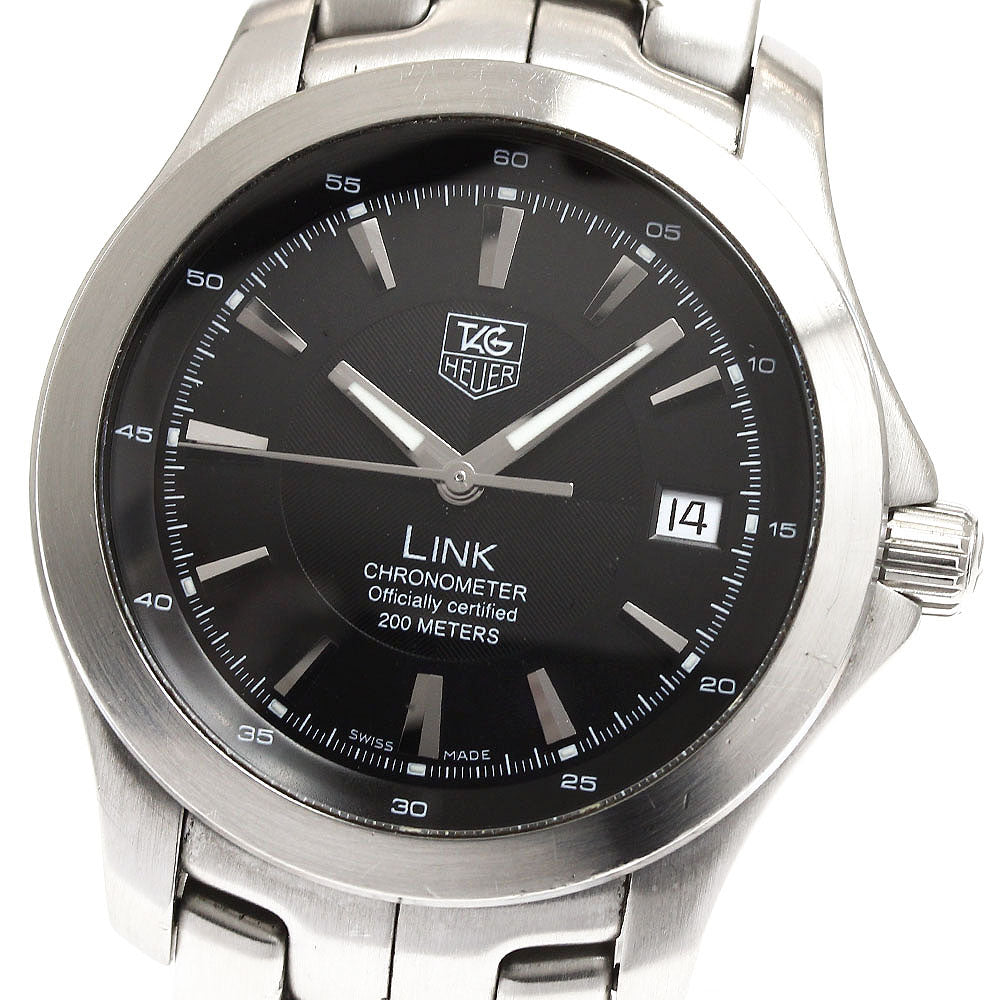 TAG HEUER Link WJF5110.BA0570 Date black Dial Automatic Men's Watch_902934