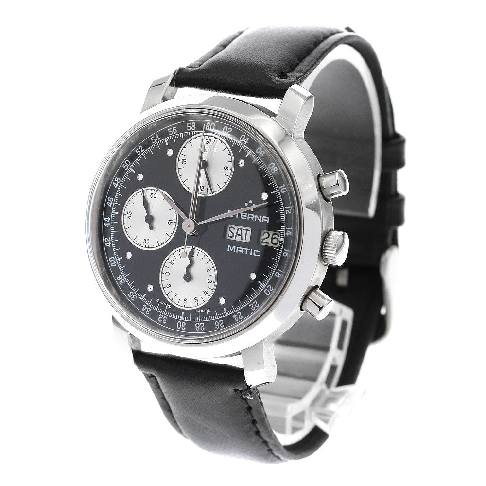 Eterna Eterna Matik 684.2169.41 Day date black Dial Automatic Men's Watch_902936