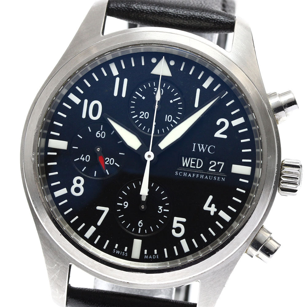 IWC SCHAFFHAUSEN Pilot watch IW371701 Day-Date Automatic Men's Watch_902944