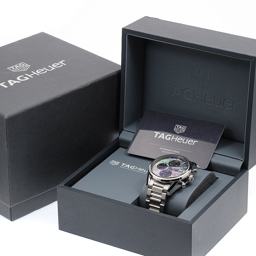 TAG HEUER Carrera Caliber 16 CBK2116 Chronograph Black shell Dial Automatic Men's Watch_902964
