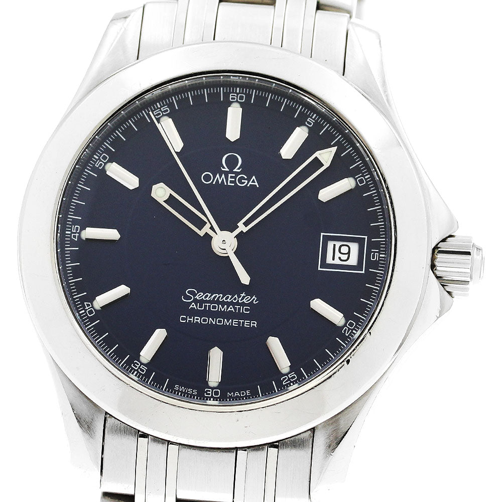 OMEGA Seamaster120m 2507.80 Jacques Mayol 2001 Navy Dial Automatic Men's_902965