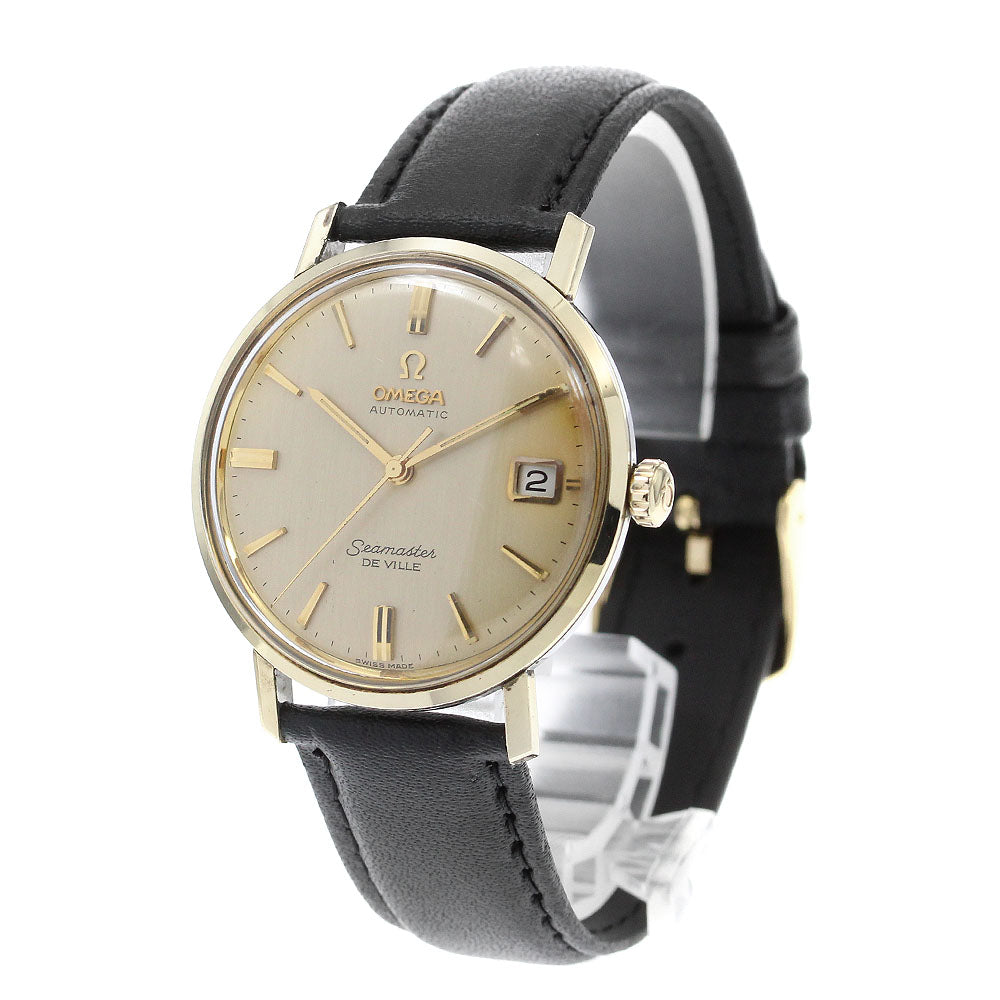OMEGA Seamaster De Ville Date gold Dial Automatic Men's Watch_902966