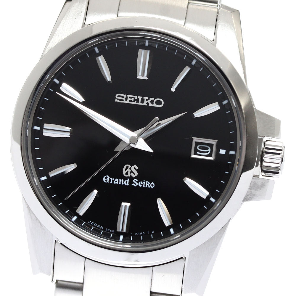 SEIKO Grand Seiko SBGX055/9F62-0AA1 Date black Dial Quartz Men's Watch_902971