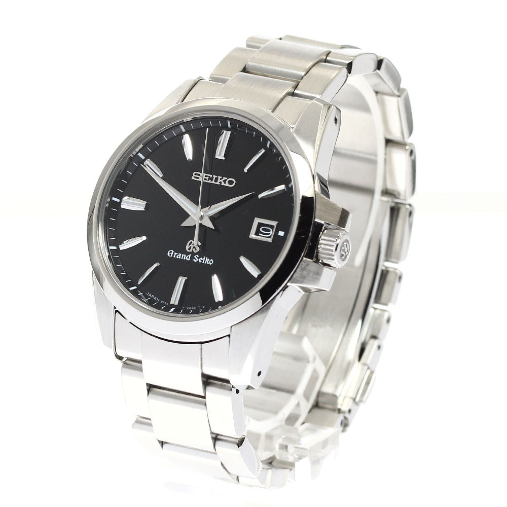 SEIKO Grand Seiko SBGX055/9F62-0AA1 Date black Dial Quartz Men's Watch_902971