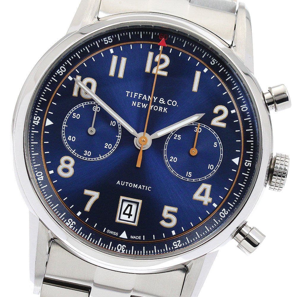 TIFFANY&Co. CT60 34677298 Chronograph blue Dial Automatic Men's Watch_902998