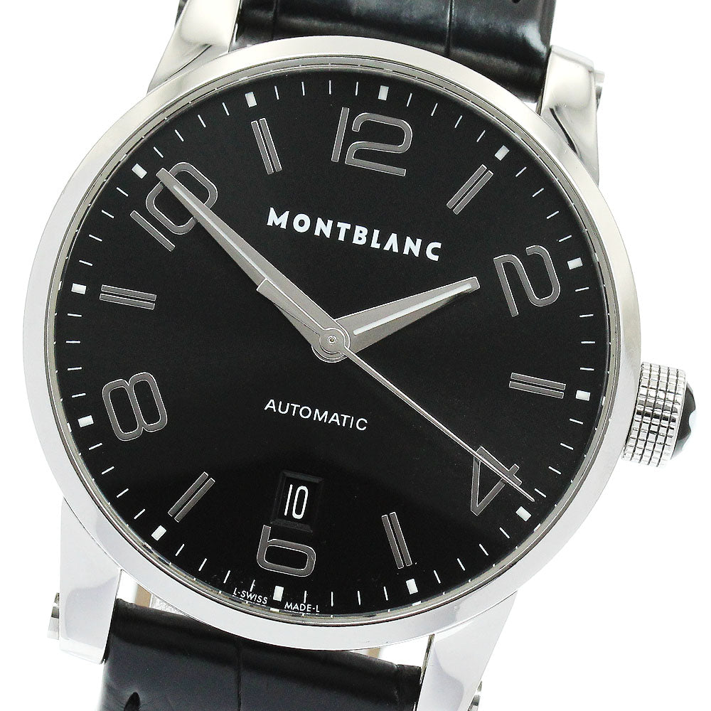 MONTBLANC Time walker 7210 Date black Dial Automatic Men's Watch_903005