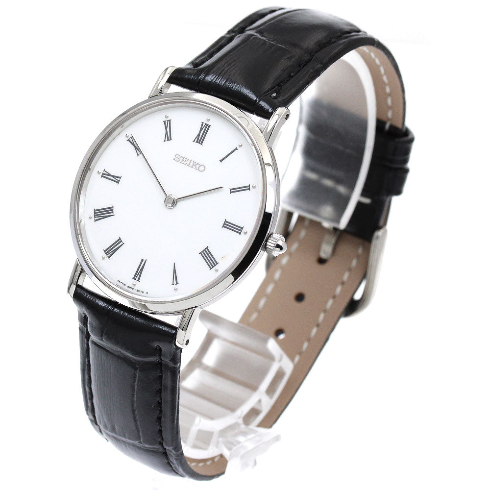 SEIKO mechanical SCVL002/6810-8000 white Dial Hand Winding Men's Watch_903012
