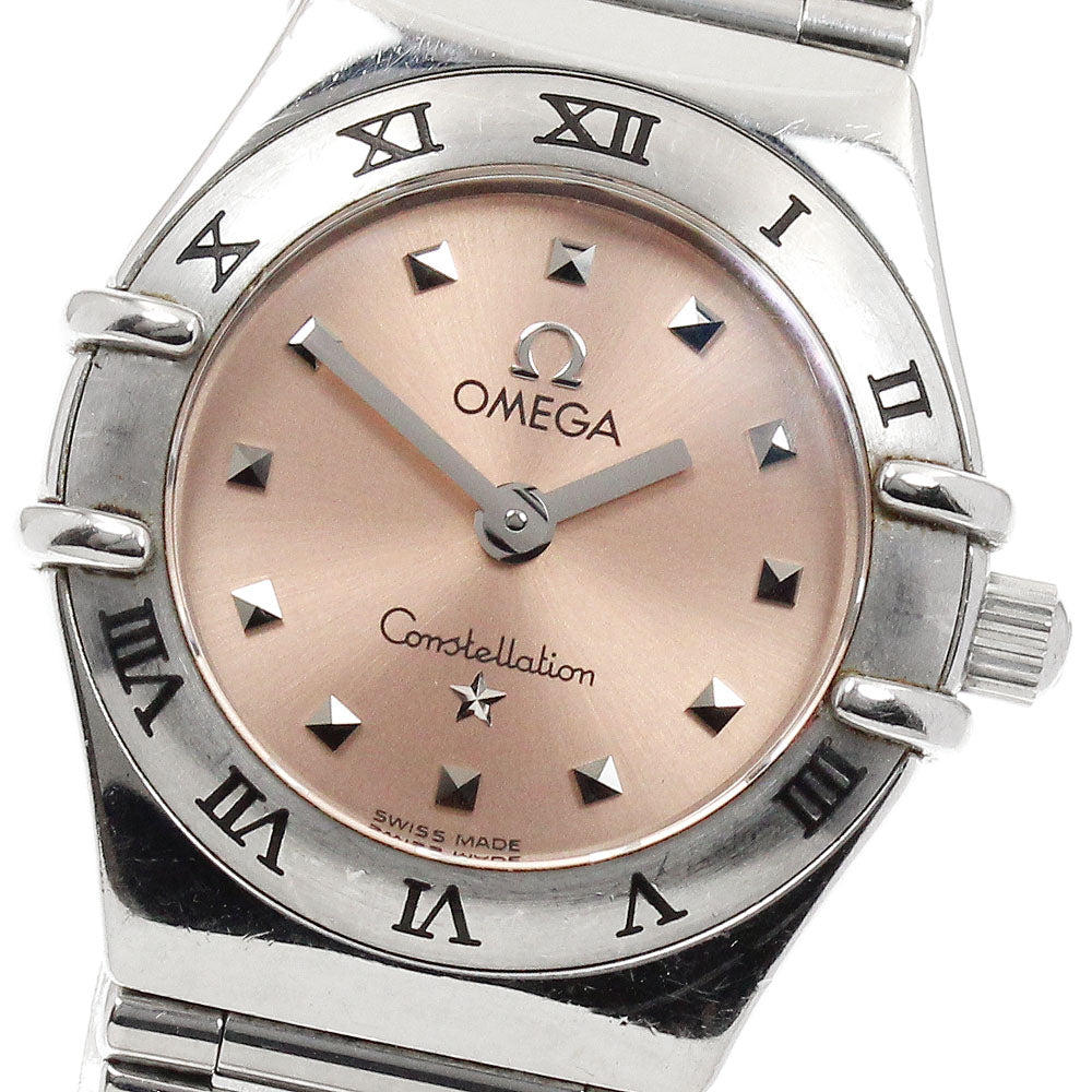 OMEGA Constellation Mini My Choice 1561.61 pink Dial Quartz Ladies Watch_903057