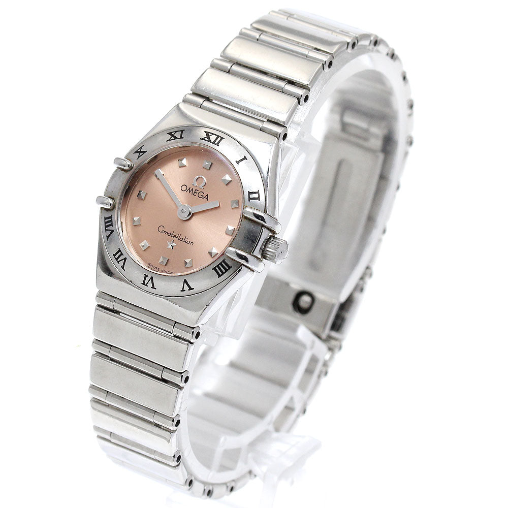 OMEGA Constellation Mini My Choice 1561.61 pink Dial Quartz Ladies Watch_903057