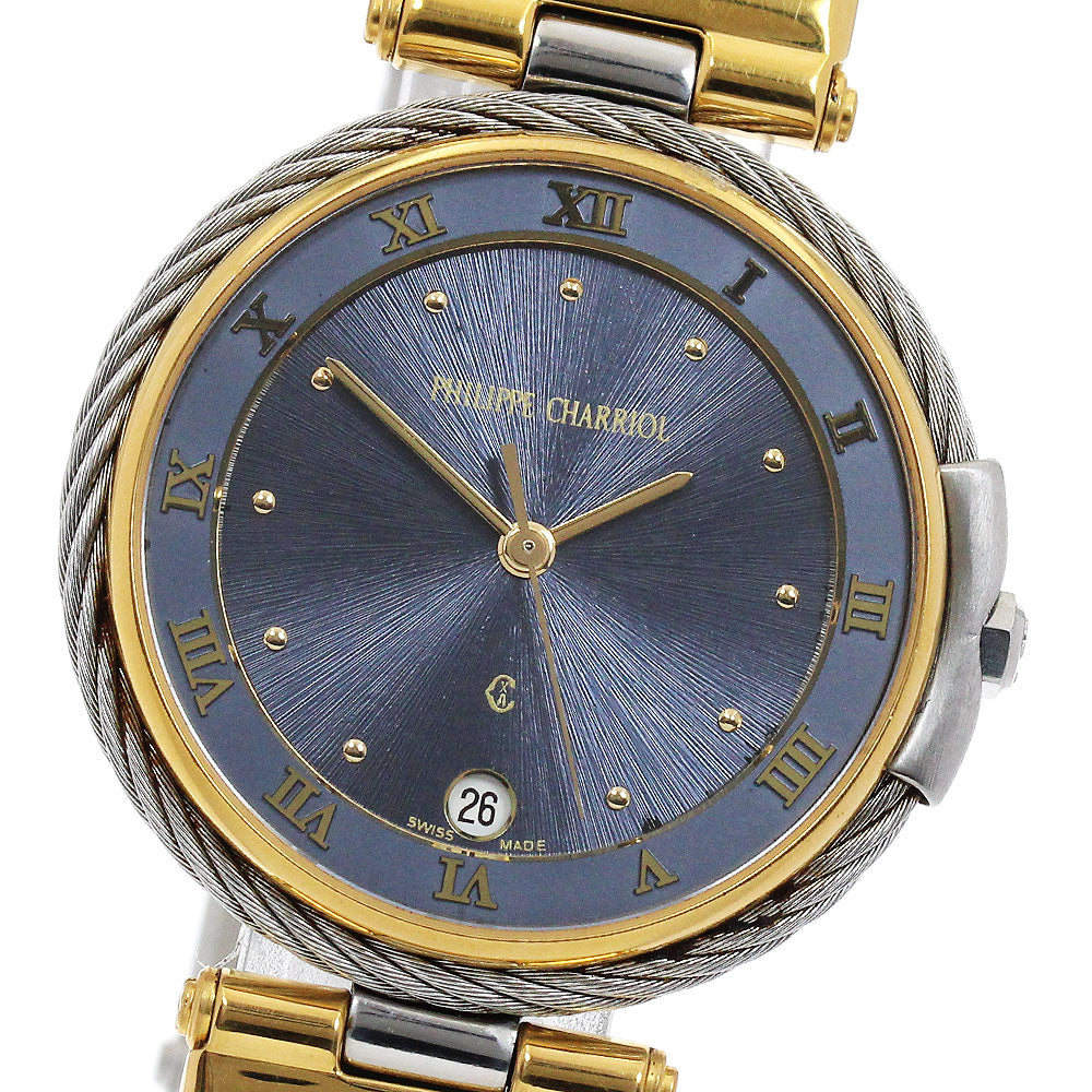 CHARRIOL Celtic Date gray Dial Quartz Men's Watch_903078