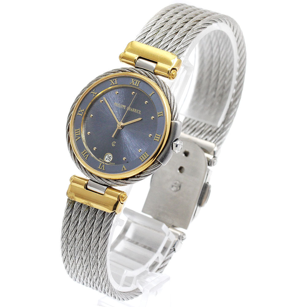 CHARRIOL Celtic Date gray Dial Quartz Men's Watch_903078