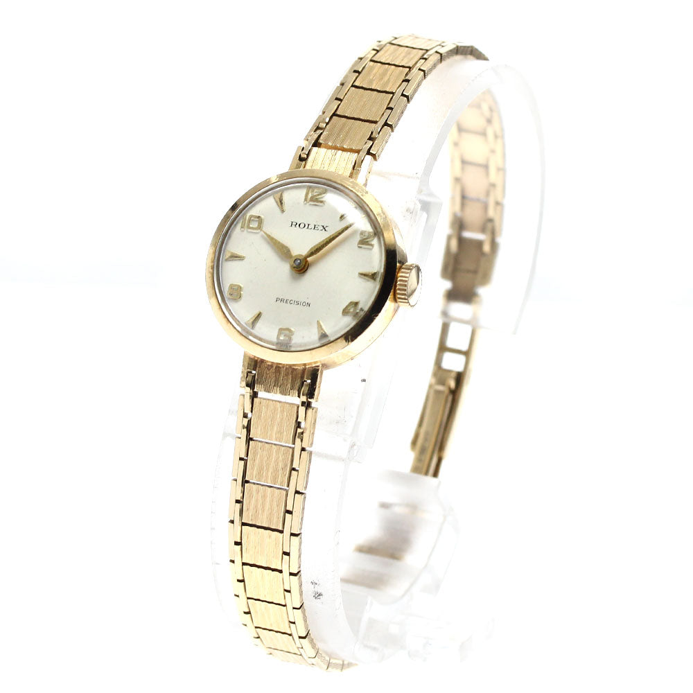 ROLEX Precision K9YG Vintage Cal.1300 gold Dial Hand Winding Ladies Watch_903100