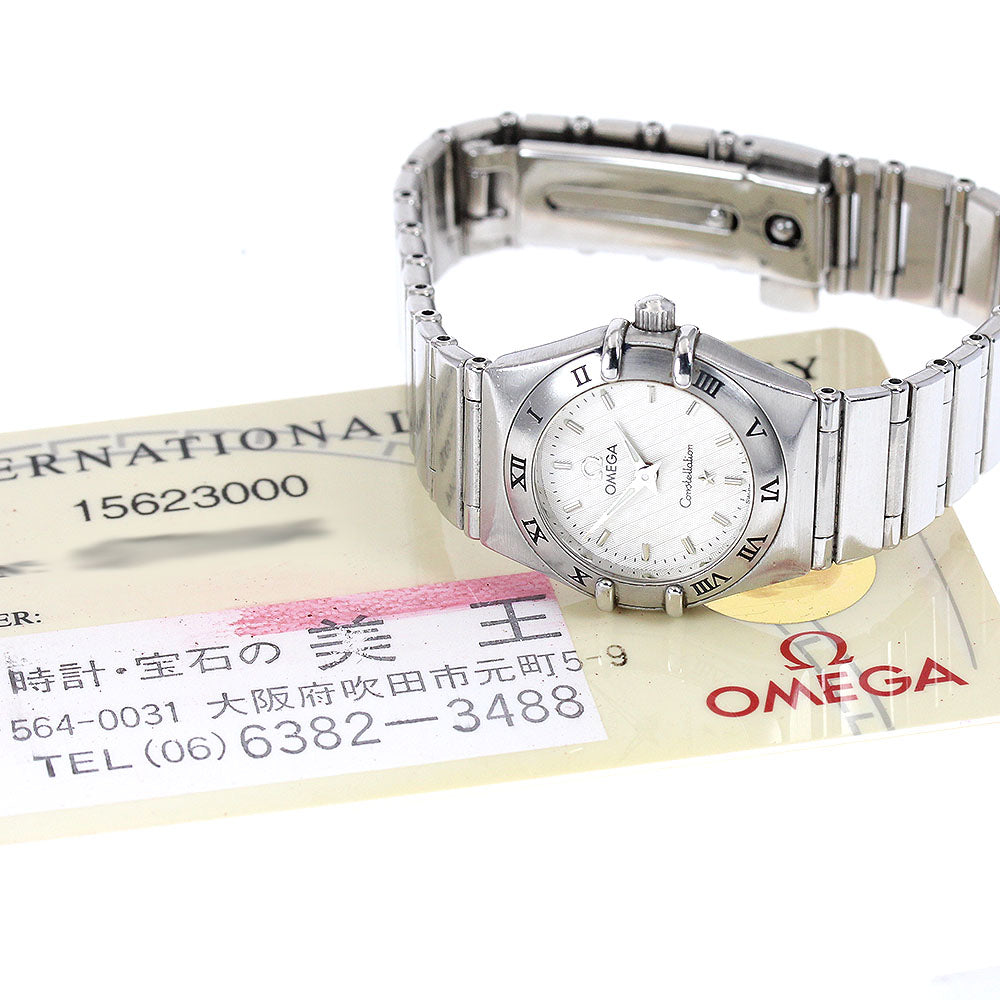 OMEGA Constellation Mini 1562.30 Silver Dial Quartz Ladies Watch_903115
