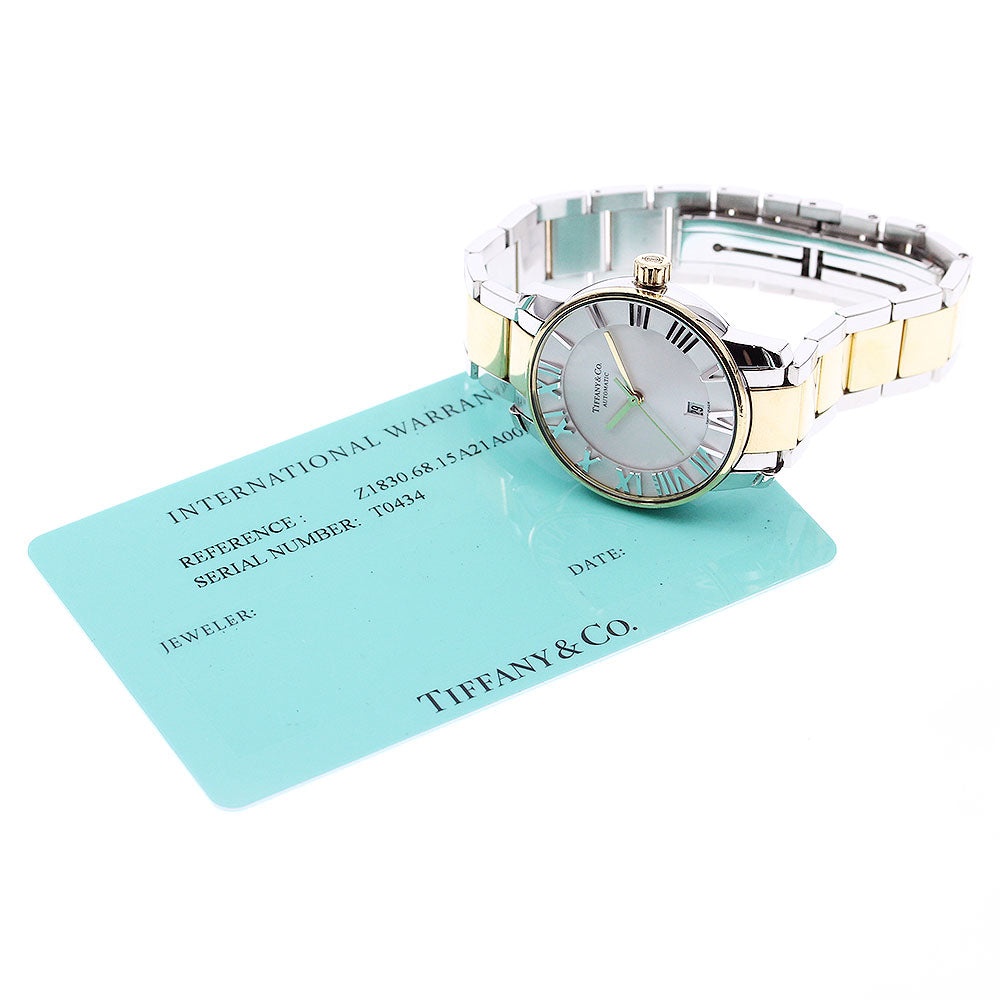 TIFFANY&Co. Atlas Dome Z1830.68.15A21A00A Date Automatic Ladies Watch_903124