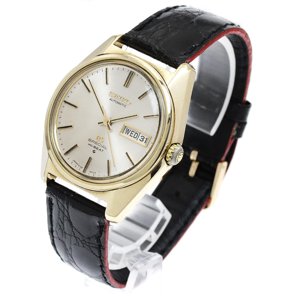 SEIKO Grand Seiko 6156-8020 Hi-Beat Day Date cal.6156A Silver Dial Automatic Men's Watch_903125