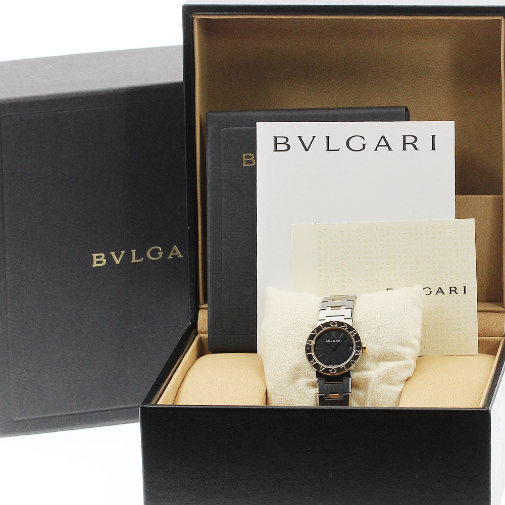 BVLGARI BVLGARIBVLGARI BB23SG Date black Dial Quartz Ladies Watch_903127