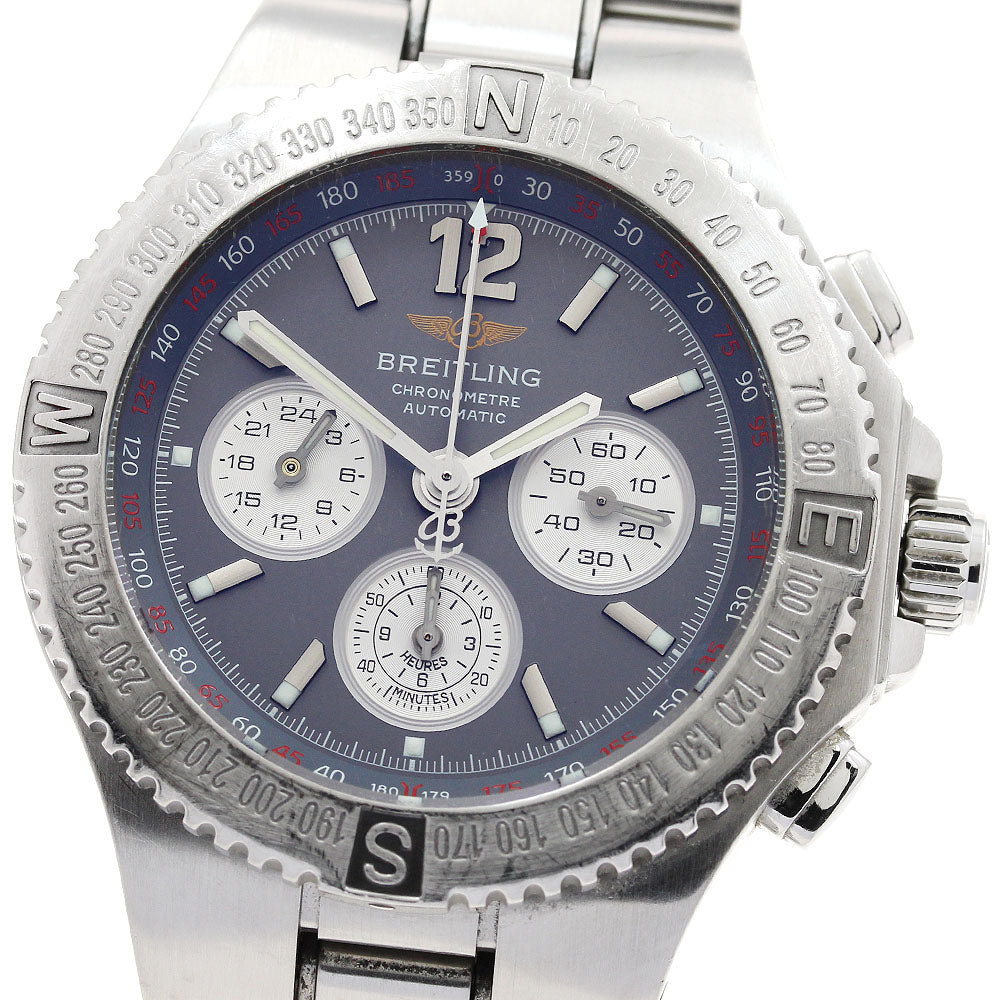 BREITLING Hercules A39362 Chronograph gray Dial Automatic Men's Watch_903162