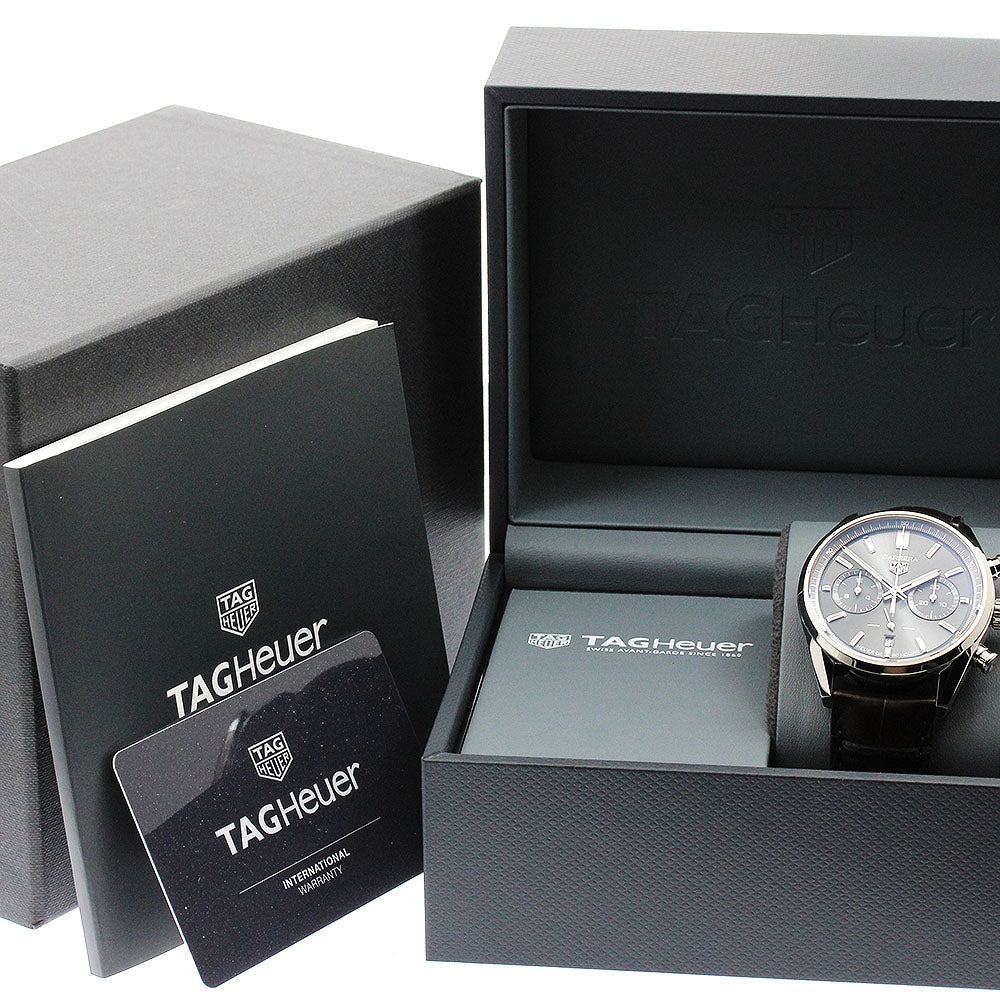TAG HEUER Carrera CBN2012.FC6483 Caliber Heuer 02 Chronograph gray Dial Automatic Men's Watch_903180