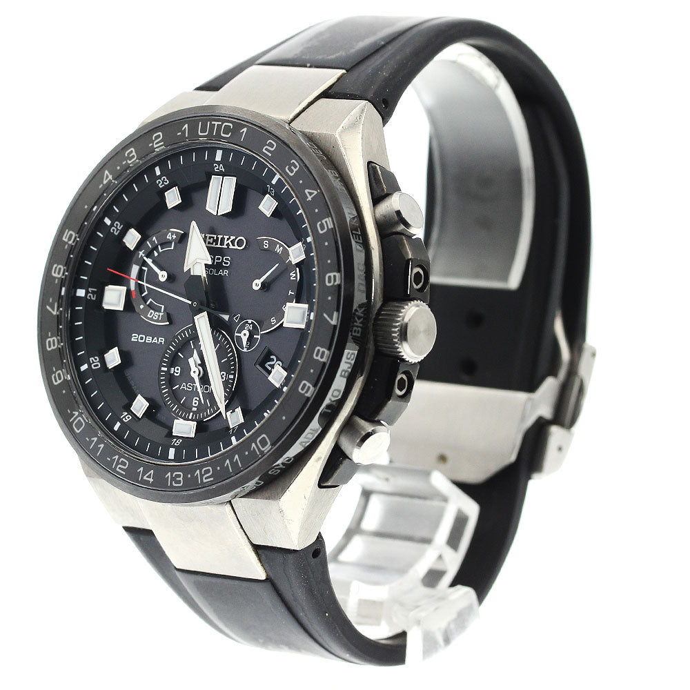 SEIKO Astron 8X53-0BB0-2/SBXB169 GPS Solar Powered Radio Men's Watch_903188