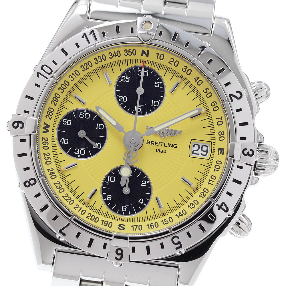 BREITLING Chronomat Longitude A20048 Date Chronograph AT Men's Watch_903197