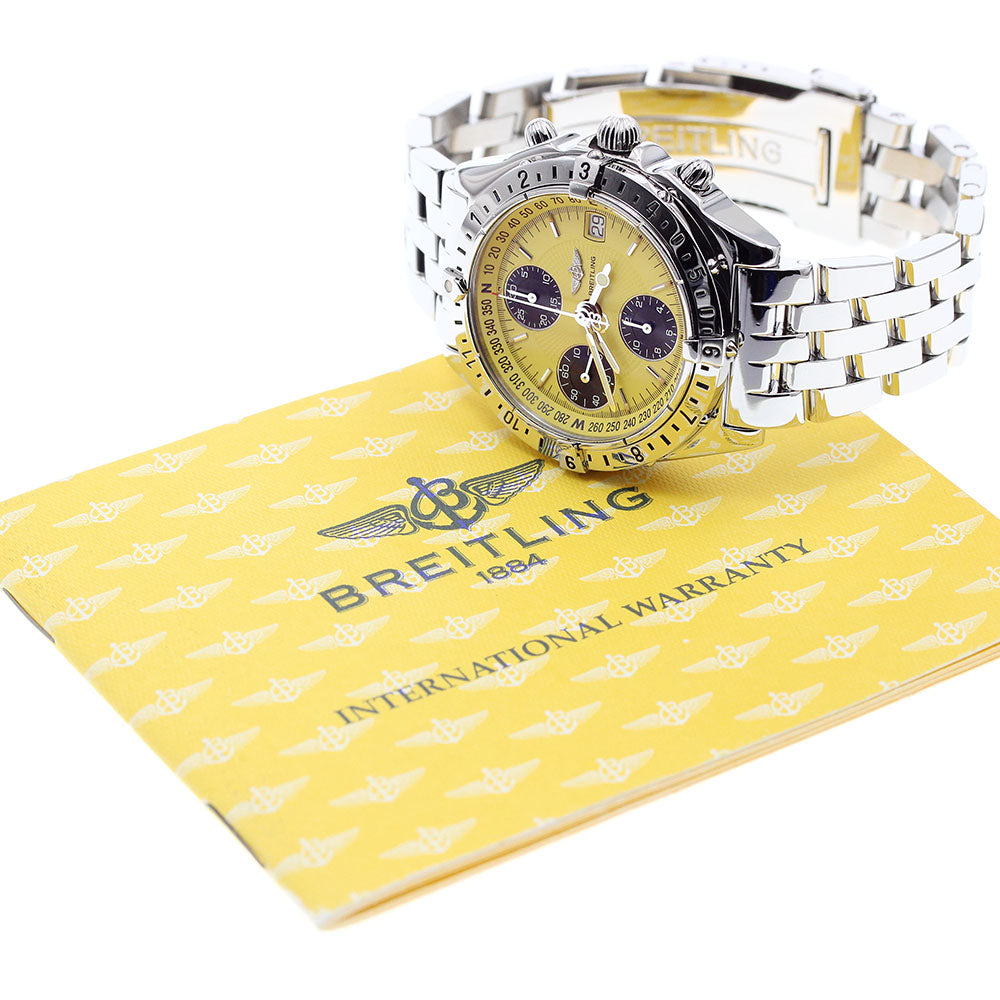 BREITLING Chronomat Longitude A20048 Date Chronograph AT Men's Watch_903197