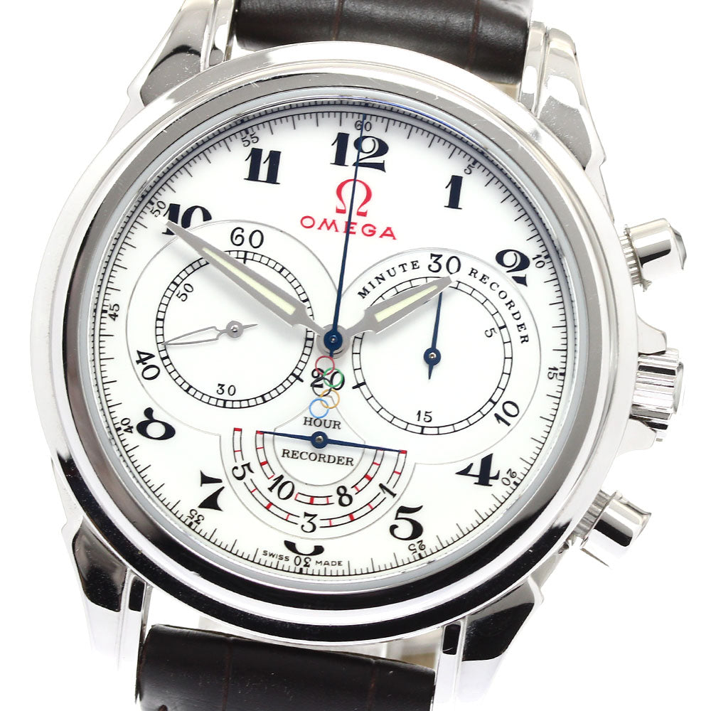OMEGA De Ville 422.13.41.50.04.001 Olympic Timeless Collection white Dial Automatic Men's Watch_903205