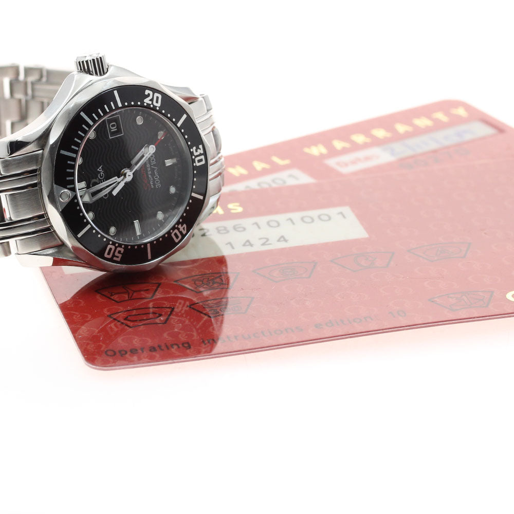 OMEGA Seamaster300 212.30.28.61.01.001 black Dial Quartz Ladies Watch_903234