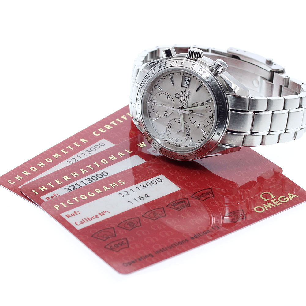 OMEGA Speedmaster 3211.30 Date Chronograph Silver Dial Automatic Men's_903236