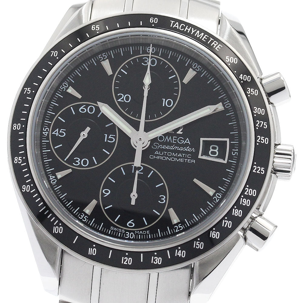 OMEGA Speedmaster 3210.50 Date Chronograph Black Dial Automatic Men's _903238