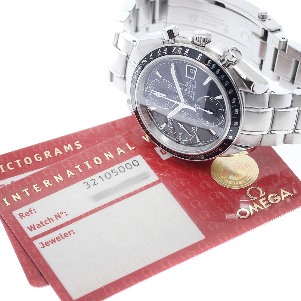 OMEGA Speedmaster 3210.50 Date Chronograph Black Dial Automatic Men's _903238