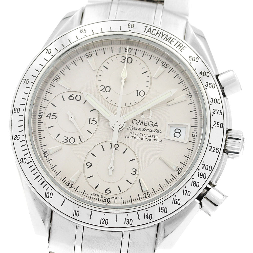 OMEGA Speedmaster 3211.30 Date Chronograph Silver Dial Automatic Men's_903243