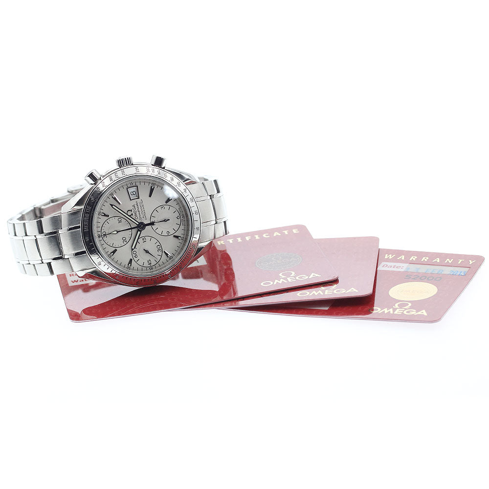 OMEGA Speedmaster 3211.30 Date Chronograph Silver Dial Automatic Men's_903243