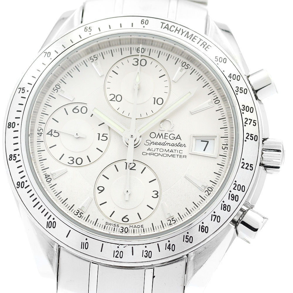 OMEGA Speedmaster 3211.30 Date Chronograph Silver Dial Automatic Men's_903253