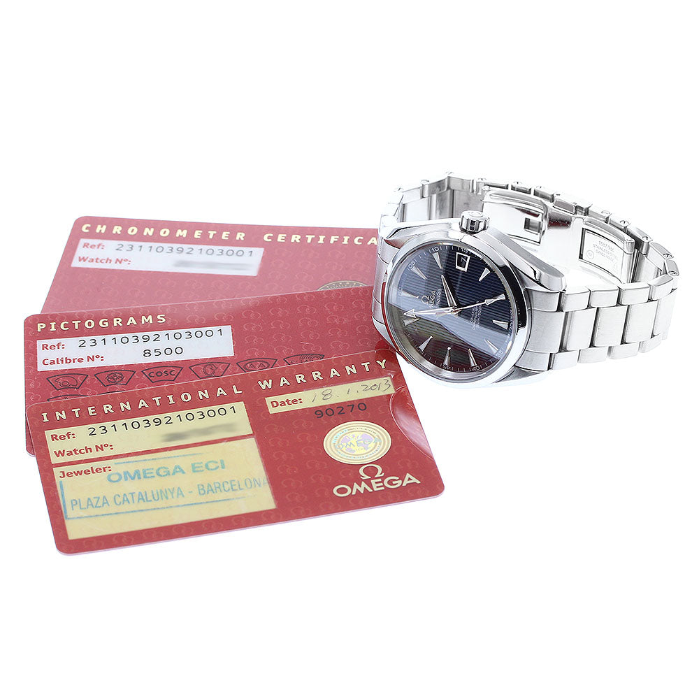 OMEGA Seamaster Aqua Terra 231.10.39.21.03.001 Date Automatic Men's Watch_903278