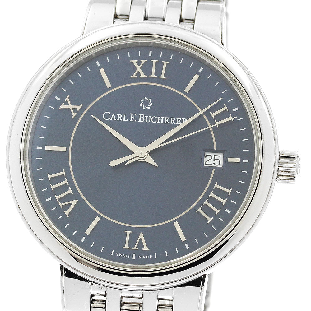 CARL F.BUCHERER Adamavi 10314.08 Date blue Dial Automatic Men's Watch_903295