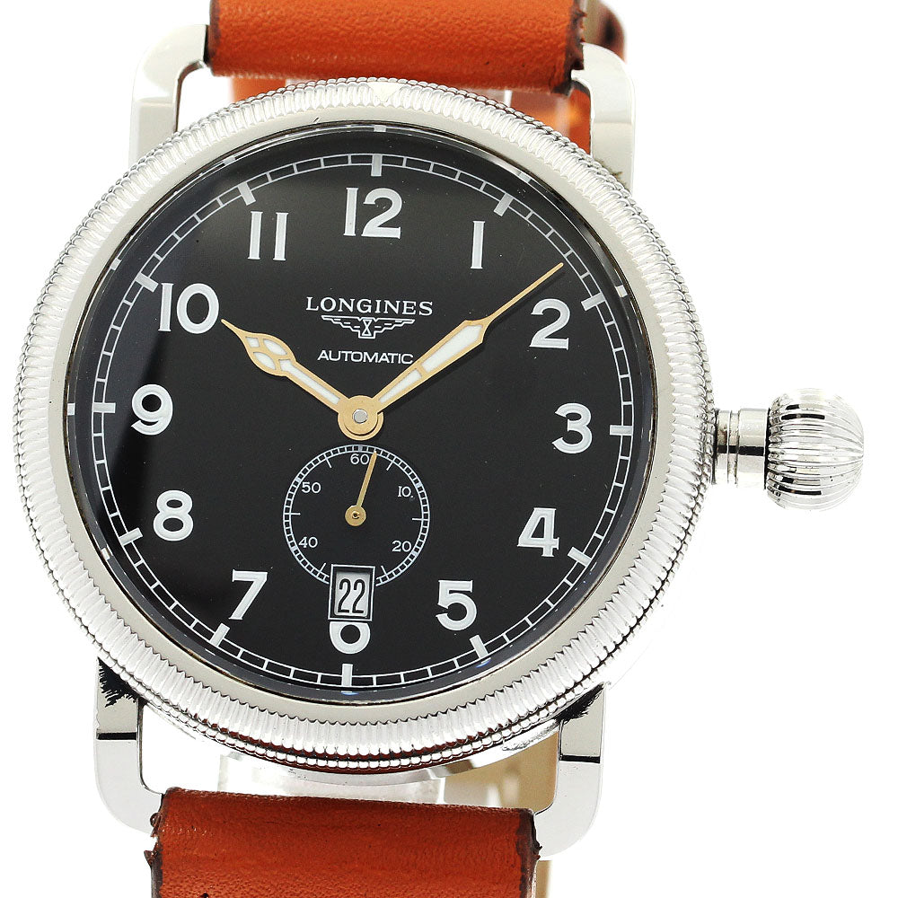 LONGINES Heritage Avigation L2.777.4 oversized crown Automatic Men's_903296