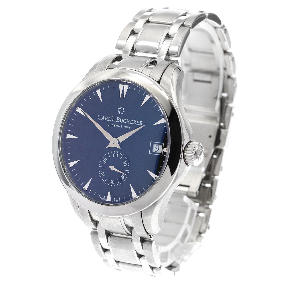 CARL F.BUCHERER Manero Peripheral 10917.08 Date Hand Winding Men's Watch_903297