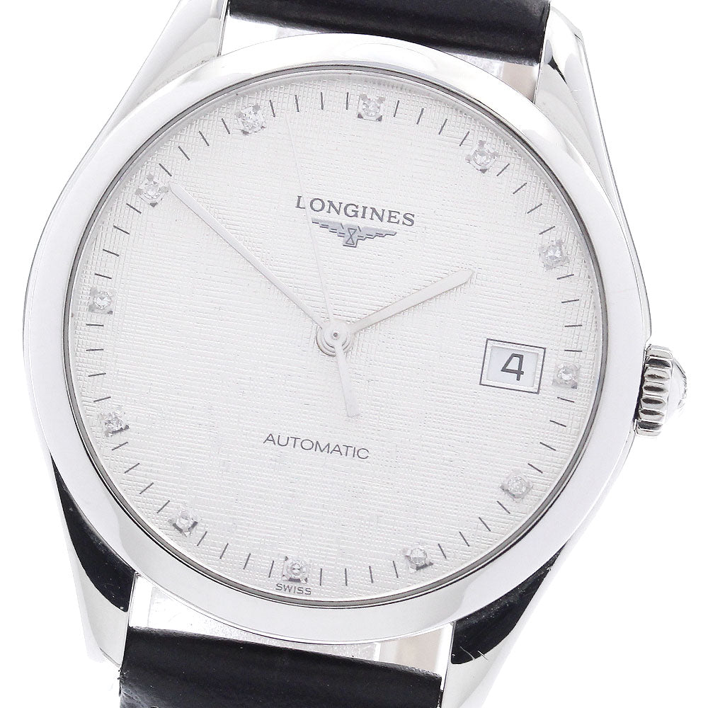 LONGINES Classic L4.898.4 Date 12P diamond Automatic Men's Watch_903303