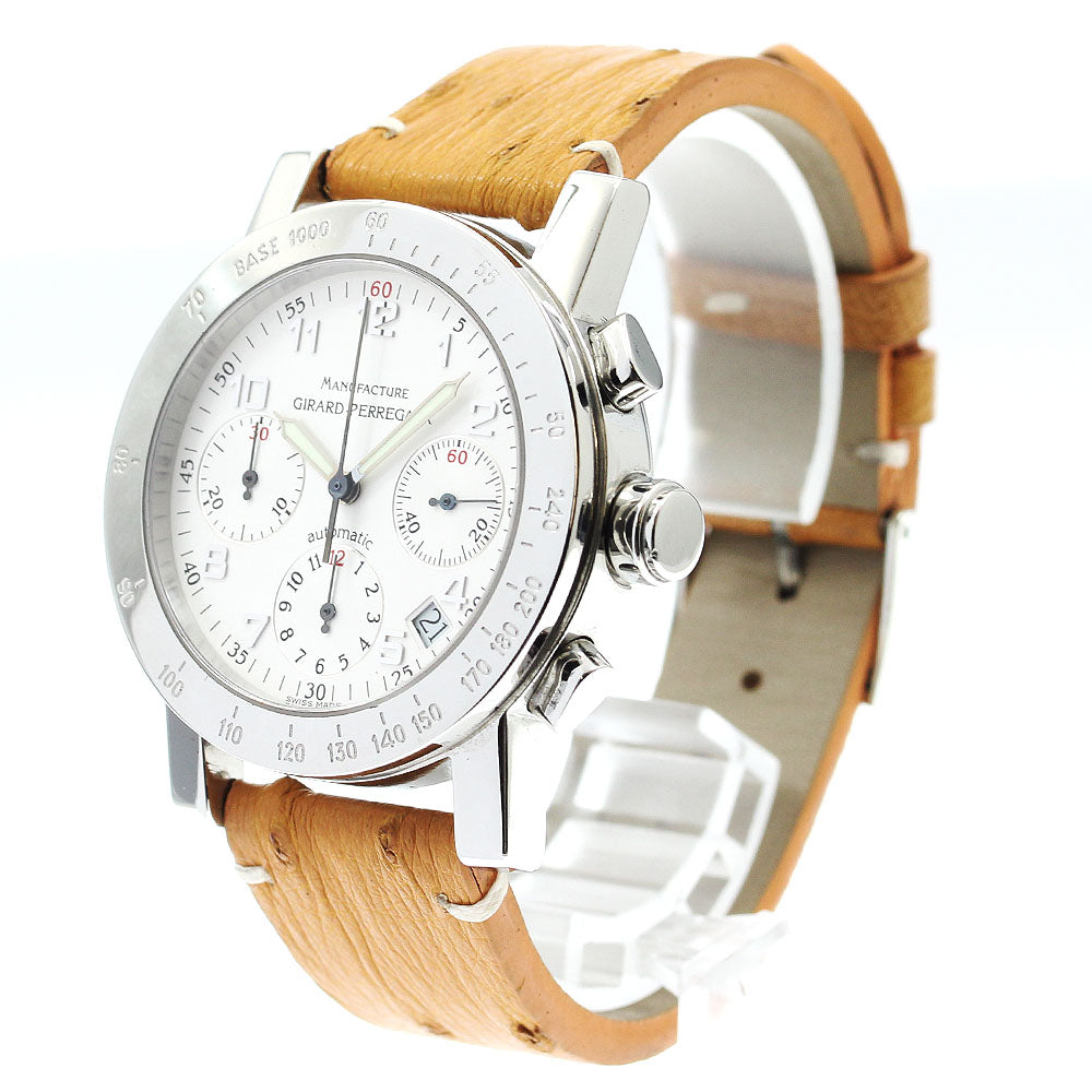 GIRARD PERREGAUX 7030 PG bezel chronograph white Dial Automatic Men's_903304