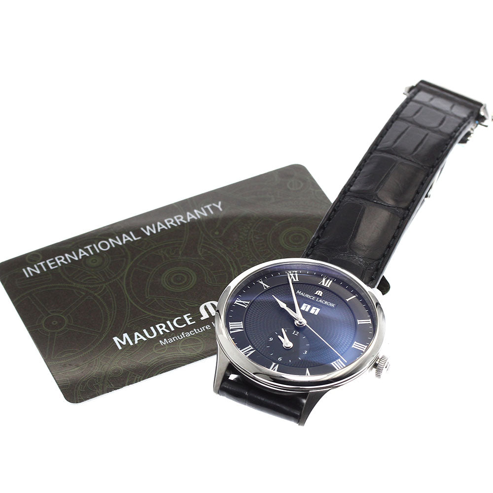 MAURICE LACROIX Masterpiece Tradition MP6707-SS001-310 GMT black Dial Automatic Men's Watch_903305