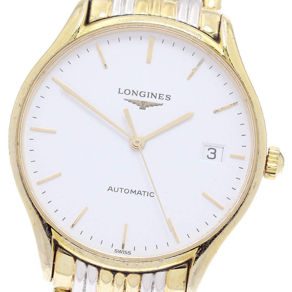 LONGINES reel L4.860.2 Date white Dial Automatic Men's Watch_903313